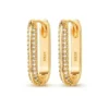 Duo Shine – gold Duo Shine – Orecchini doppi in argento 925 con zirconi