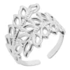 Anello Foglie Intrecciate